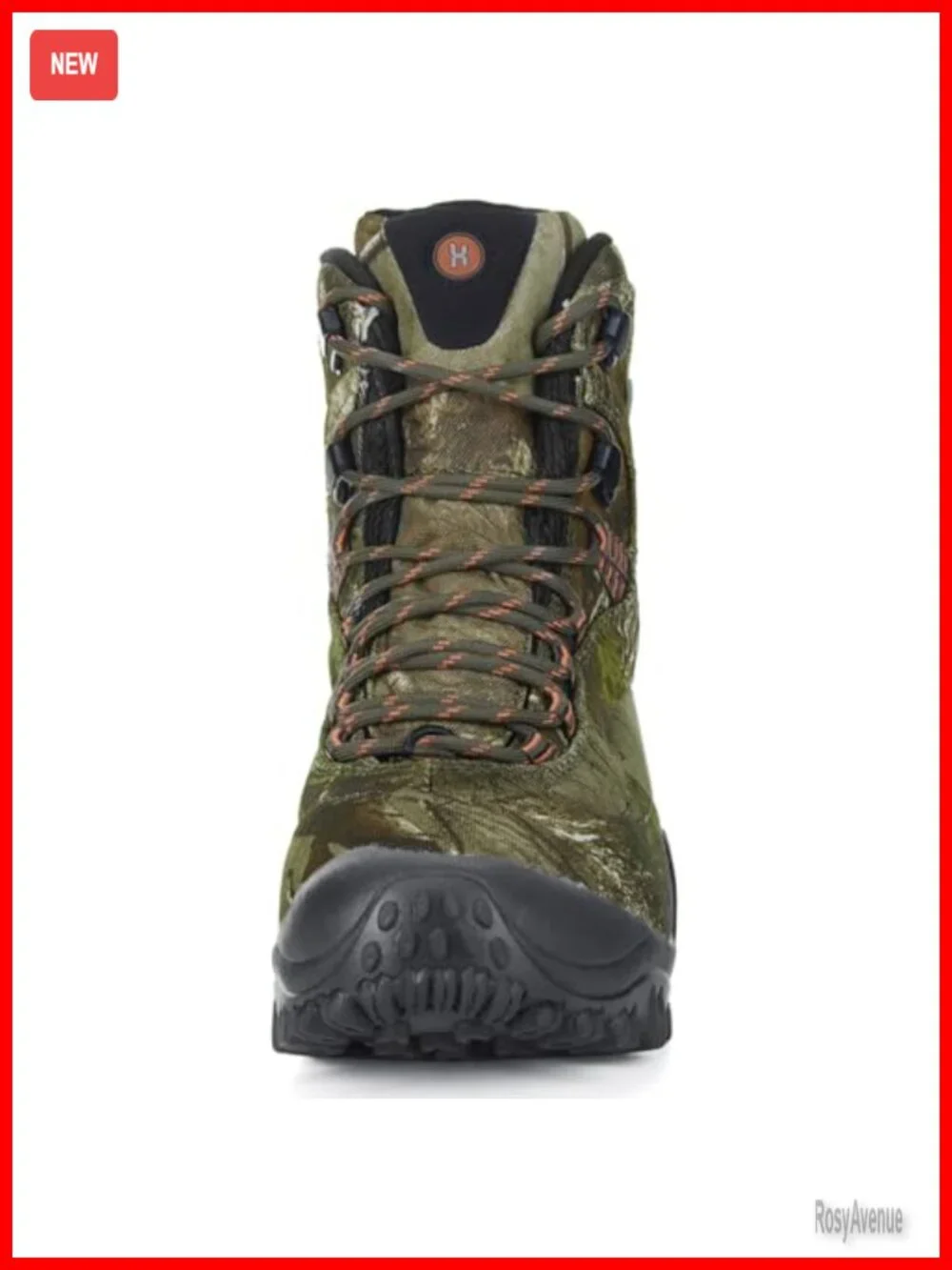 Waterproof Insulated Hiking Boots - Mid High-Top Outdoor Boots